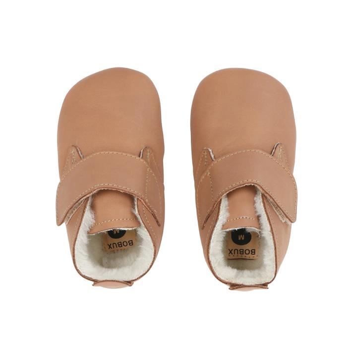 Chausson cuir bébé top bobux