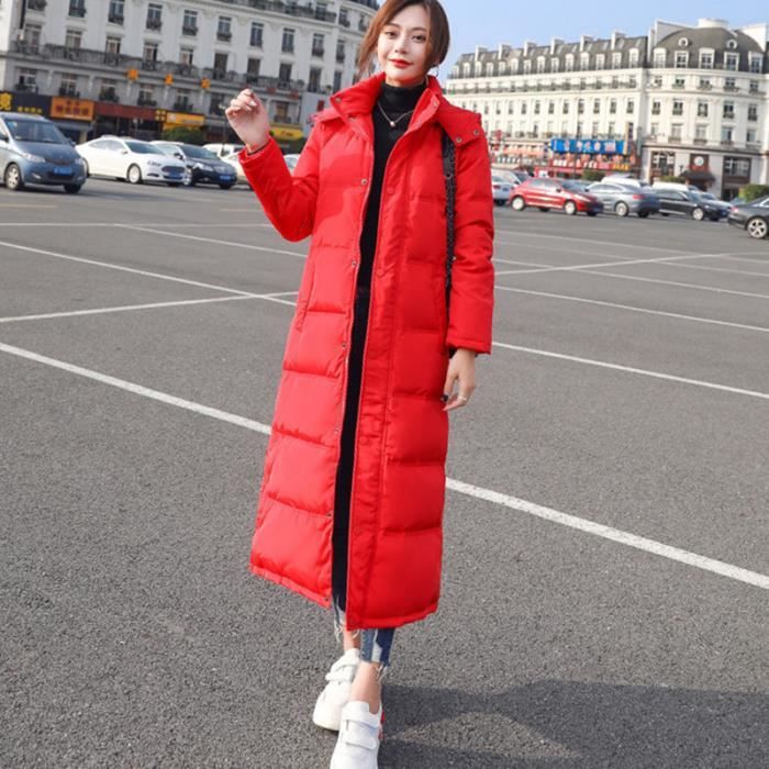 doudoune longue duvet femme
