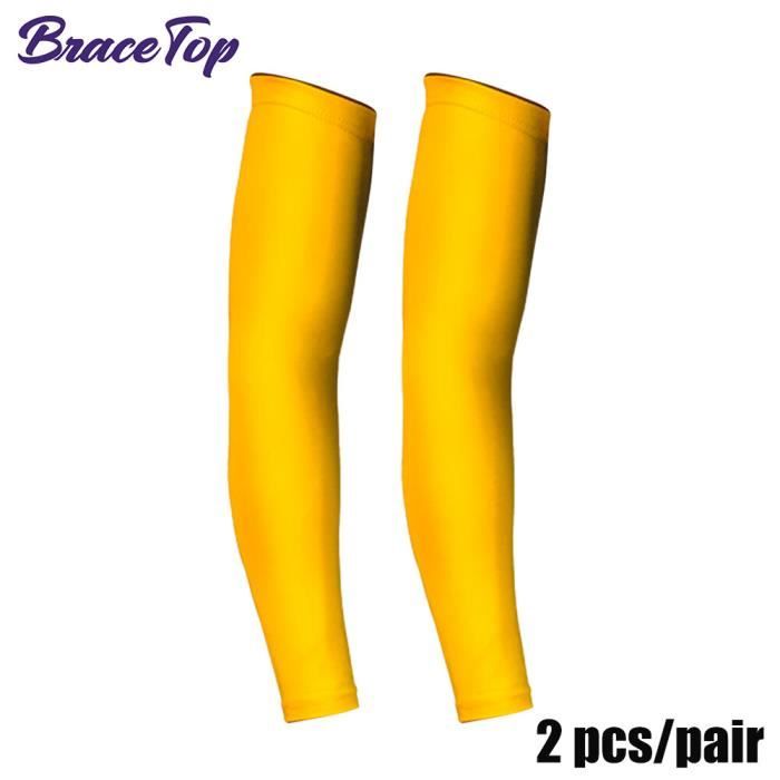 Femme Homme Manches De Bras De Refroidissement De Protection Solaire UV 1 Set Exterieur Ecran Solaire Respirable Sechage Rapide Haute Elasticite Coule P9230617