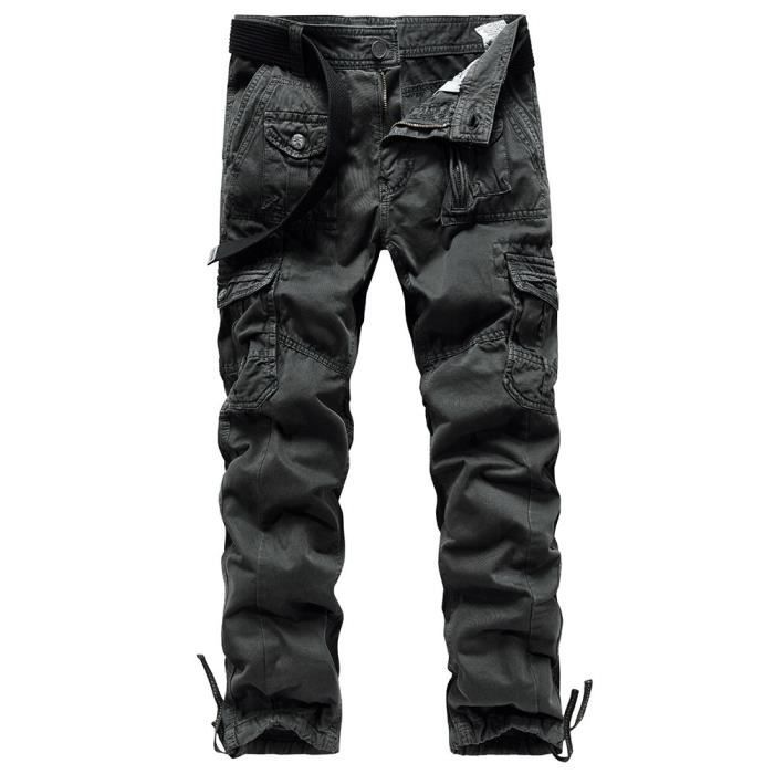 Pantalon Cargo Femme Camouflage Militaire - Plusieurs Poches, Confort Et Style Tactique