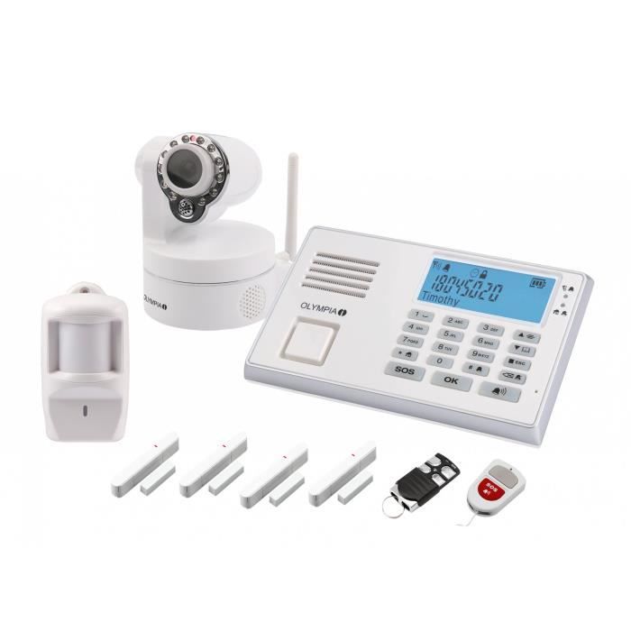 Alarme IP sans fil pour la maison avec sirène et GSM intégré