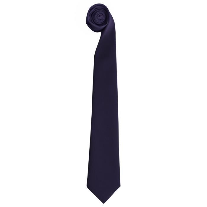 Lot De 2 Cravates Pré-nouées à Clip - En Polyester Soyeux, Couleur Unie, 50.8 X 5.1 Cm | Pour Look Professionnel Ou Occasions Formelles - 5
