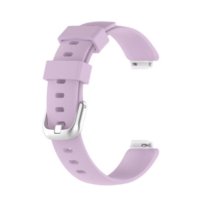Lot 4 Bracelets Silicone Fitbit Inspire 3 - Couleurs Variées, Ajustables, Confortables - Homme Et Femme