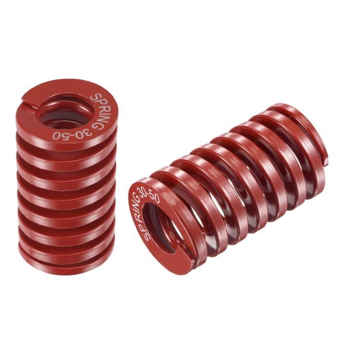 Ressort De Compression à Charge Lourde JIS - Diam. 8-18 Mm X 55 Mm - Pour Matrices - Red Rose