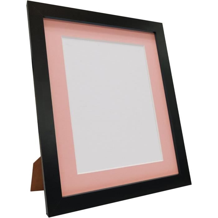 Cadre photo Alice avec passe-partout et verre acrylique I Couleur rose I Cadre de 40x70 cm I Taille d'image 30x60 cm