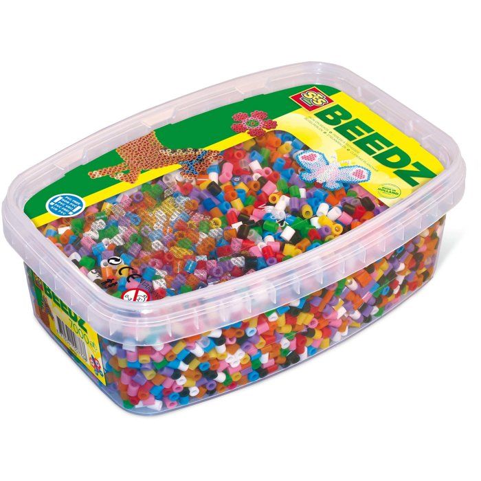 Set De Perles à Repasser 5 Mm – 7000 Pièces, 24 Couleurs, 4 Plaques, 84 Motifs, Porte-clés Et Cordon, Cadeau DIY Dès 5 Ans