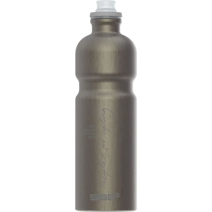 MagiSel Étanche Gourde Velo, 700 Ml Vélo Gourde, Accessoire De Loisirs D' Extérieur, Acier Inoxydable Chirurgical, Fitness De Avec Grande Capacité, La Randonnée, Le Cyclisme(Gris