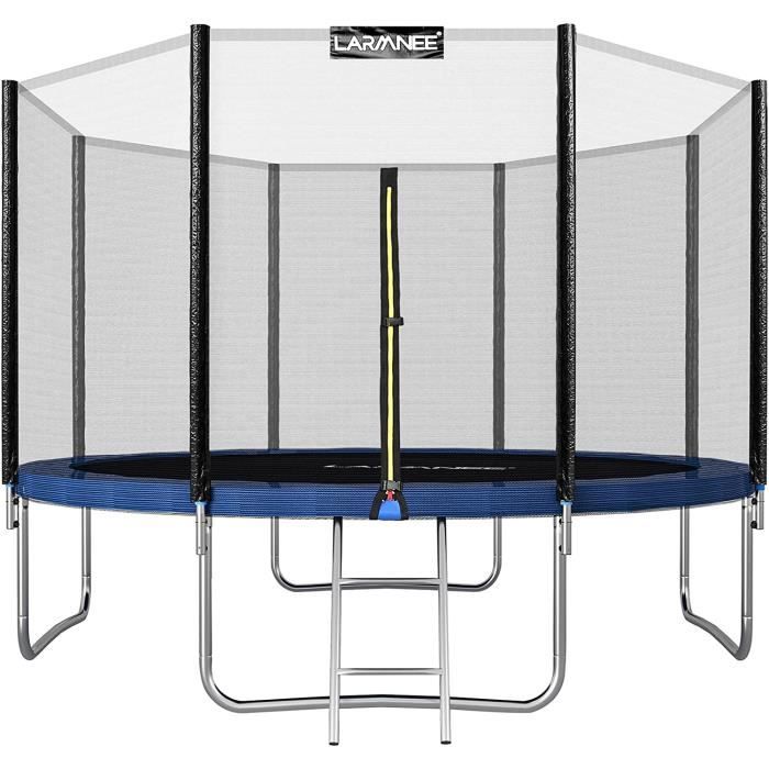 LARMNEE But De Football 240 Cm Avec Mousse Protection - Cage Foot Enfant Adulte Résistante Intempéries