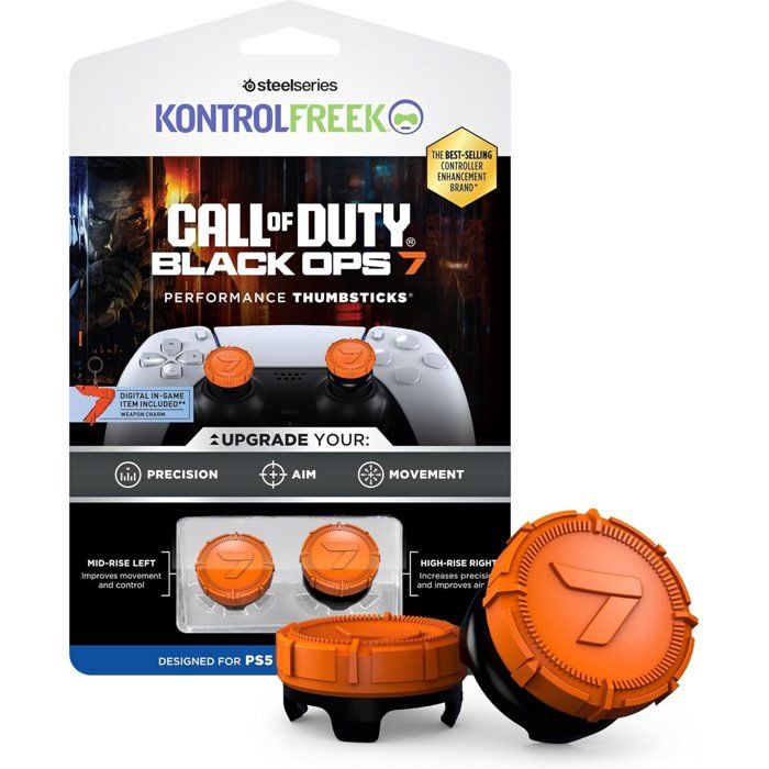 Pack de 2 Call Of Duty BO7 Performance Thumbsticks STEELSERIES KontrolFreek Pour manettes PS5PS4