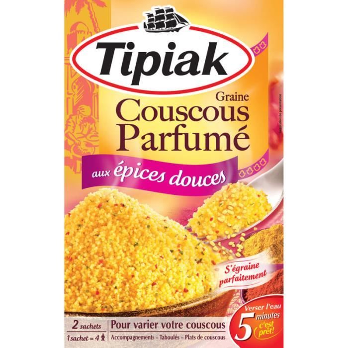 TIPIAK Couscous Parfumé aux épices douces 500 g Cdiscount Au quotidien