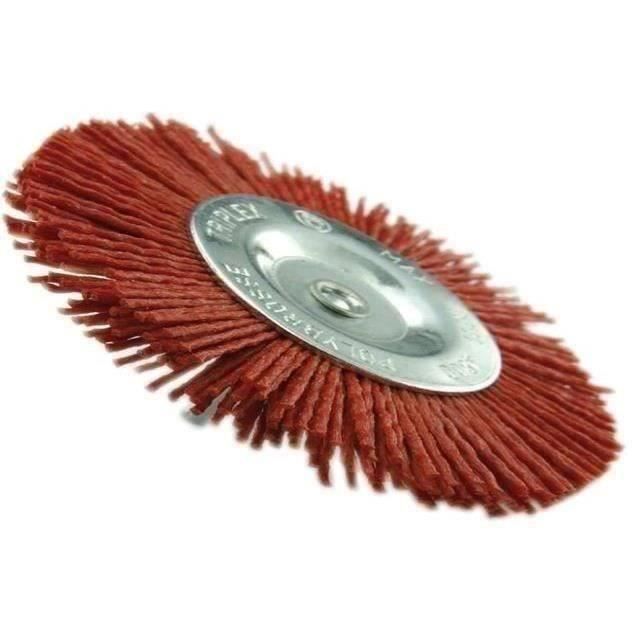 Brosse nylon circulaire - 100 mm