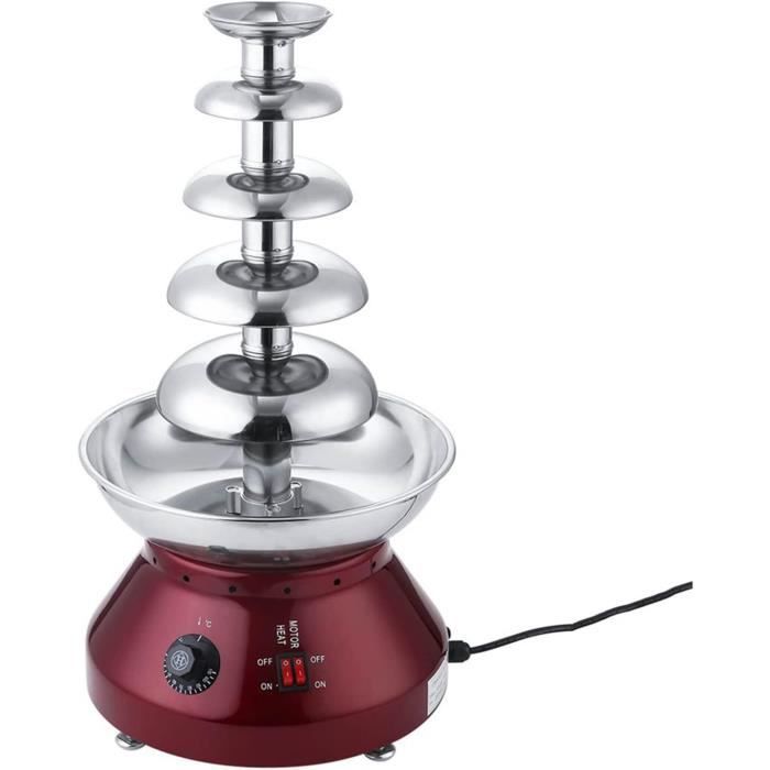 Fontaine De Chocolat Mini À Fondue Électrique 3-Tier Machine Avec Hot