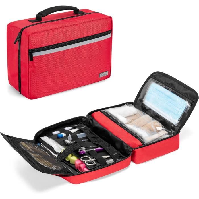 Sac médical portable vide trousse de premiers secours d'urgence trousse médicale de voyage
