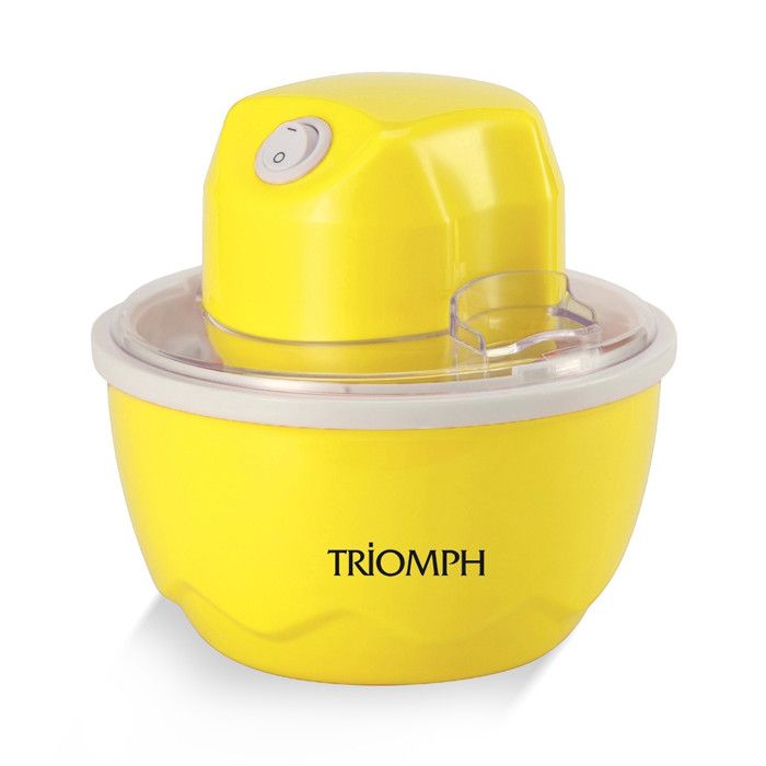Sorbetière Jaune triomph ETF1839 500mL - Temps de refroidissement 12 heures