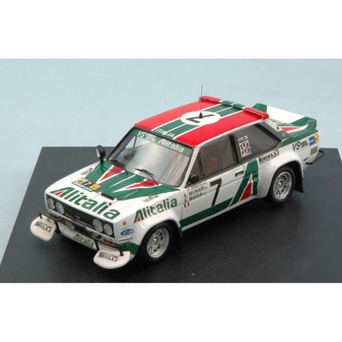 Fiat 131 Abarth - Rally Valle d'Aosta 1980 - Cinotto - Novaro - Trofeu  13