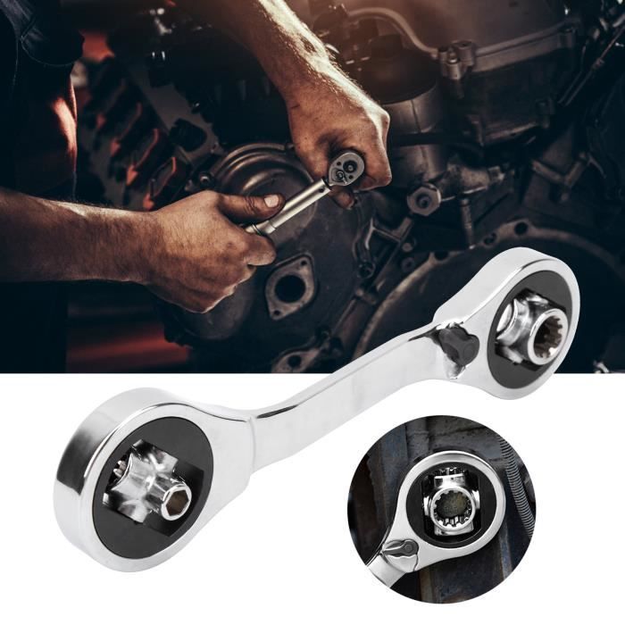 Douille Universelle Lot De 9 Clés à Douille Longue Pour écrous De Jambe De Force 10 Mm, 11 Douille 24