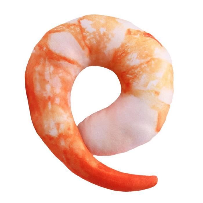 Comparer les prix de Vvikizy Jouet Peluche Chiot Simulation Crevette Résistante Morsure Dentaire Relief Ennui Anxiété