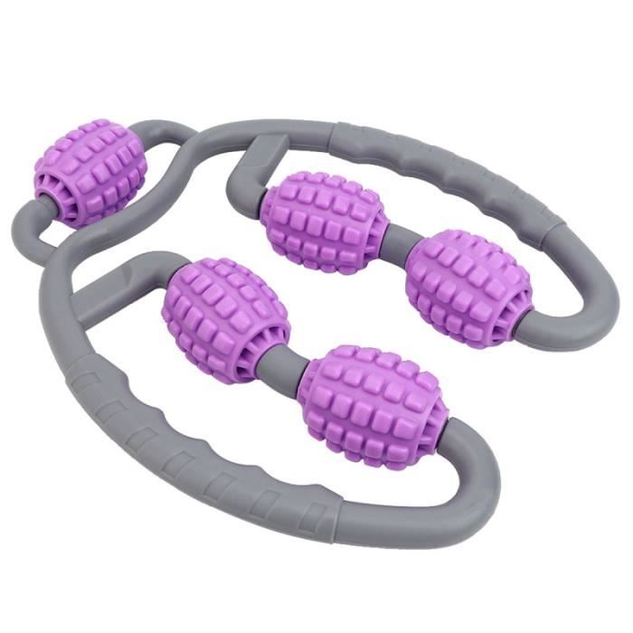Rose-Rouleau En Mousse De Yoga 45cm, Barre D'équilibre, Pilates