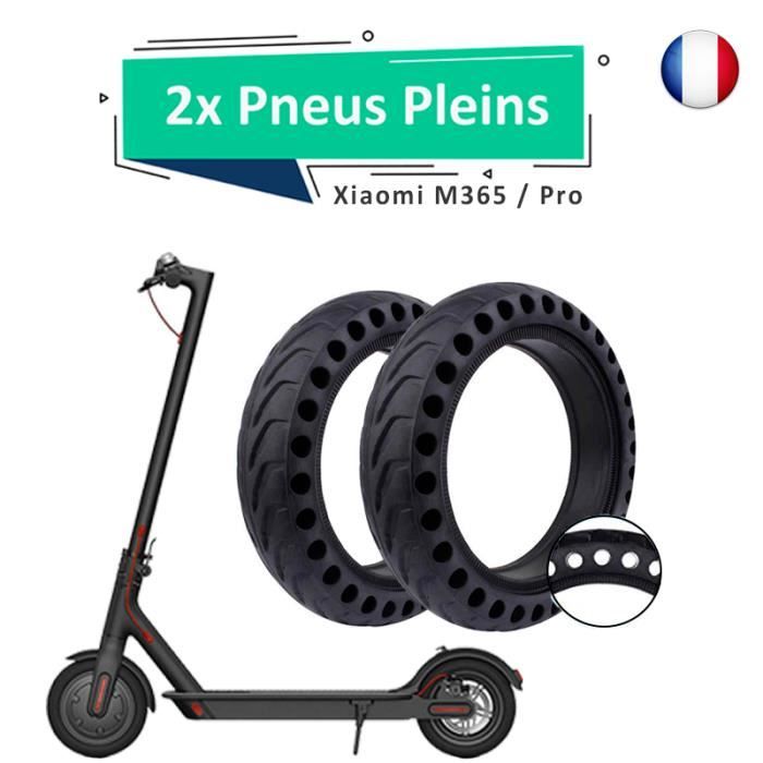 HAONAIMO Pneu Plein Trotinette Electrique 8.5 Pouces pour Xiaomi Pro 2