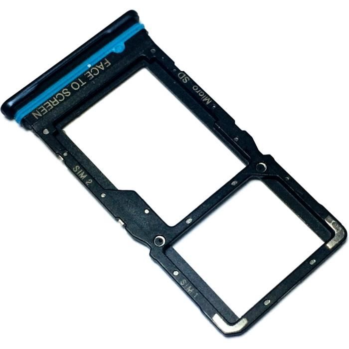 Tiroir Carte SIM et Support Mémoire micro SD pour Xiaomi Mi 10T Lite 5G Piece de Remplacement Original