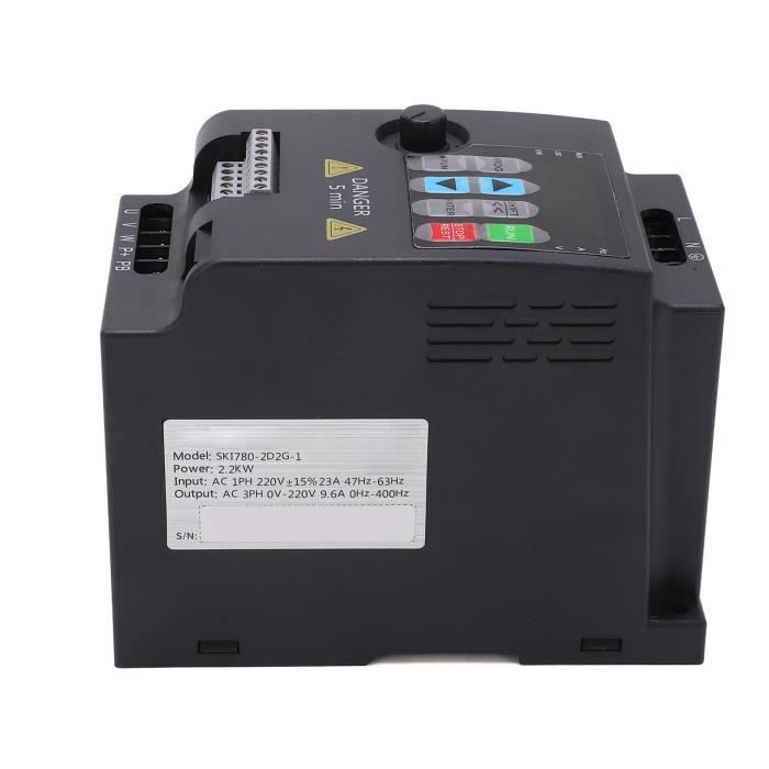 Convertisseur Monophasé Vers Triphasé 220V 1.1KW Folpus - Régulateur Vitesse Moteur Ventilateur Et Pompe