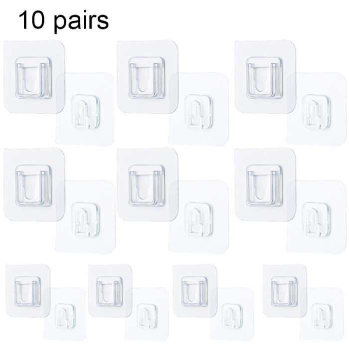 Deux Supports Blancs Universels Pour Télépéage Slim - Adhésif Double Face Solide, Compatible Voitures Et Motos