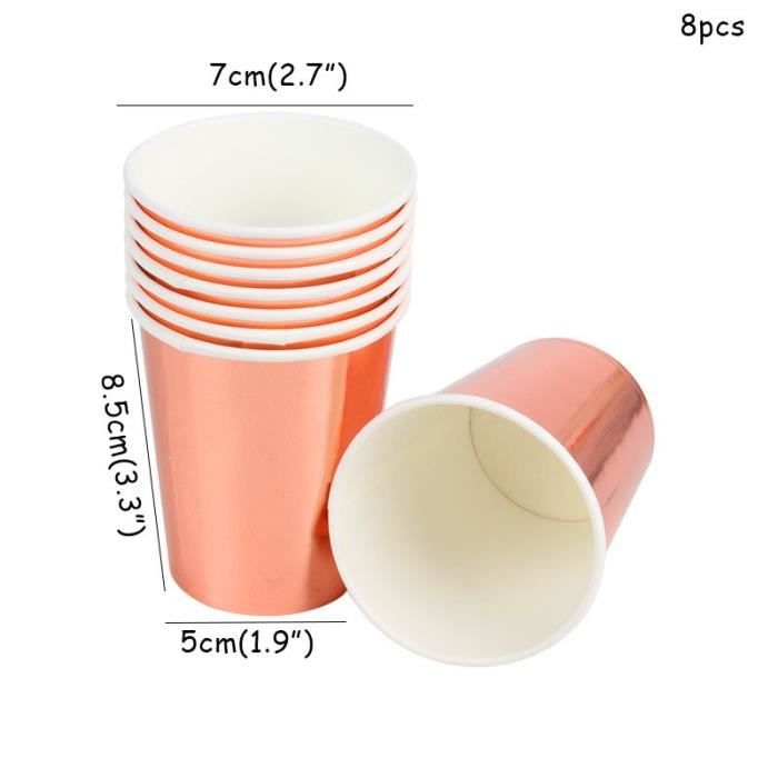 Serviettes De Table Team Bride : Décoration D'enterrement De Vie De Jeune Fille Rose Et Or Rose (paquet De 16) - France