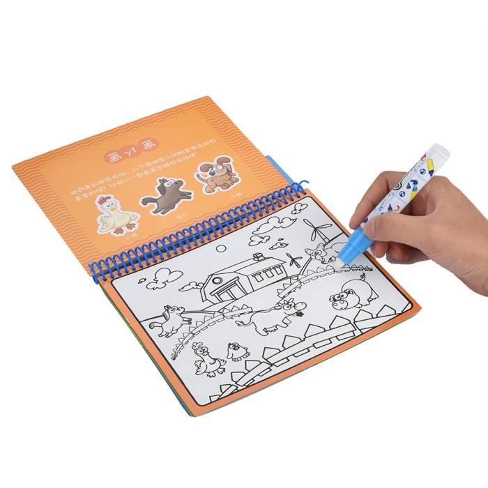 Coloréo ferme-le coloriage magique à eau à refaire à infini pour les enfants dès 3 ans, 31612 ferme LIVRE DE COLORIAGE - Jeux - Jouets Coloréo ferme-le coloriage magique à eau à refaire à infini pour les enfants dès 3 ans, 31612 ferme LIVRE DE COLORIAGE - Jeux - Jouets