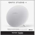 Enceinte Portable - Harman Kardon - Onyx Studio 4 - Bluetooth - Autonomie 8h - Blanc-1