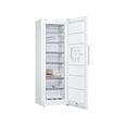 BOSCH Congélateur armoire vertical blanc Froid statique 220L Autonomie 22h FreshSense-1
