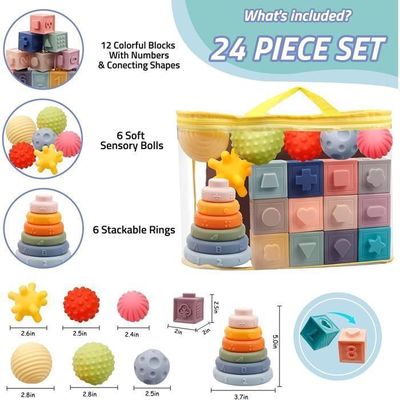 Fozcmisw Jouet Montessori Bebe 4 en 1 - Corde à Tirer Jouets Sensoriels, Cube Souples a Empiler, Bébé Anneaux à Empiler, Cube Montessori Bebe - Jouets D'éducation Précoce, Cadeaux pour Bébés Fozcmisw Jouet Montessori Bebe 4 en 1 - Corde à Tirer Jouets Sensoriels, Cube Souples a Empiler, Bébé Anneaux à Empiler, Cube Montessori Bebe - Jouets D'éducation Précoce, Cadeaux pour Bébés