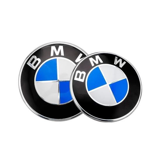 Emblème BMW Logo 82mm Bleu Et Blanc Coffre Capot - Shop4Shop Maroc