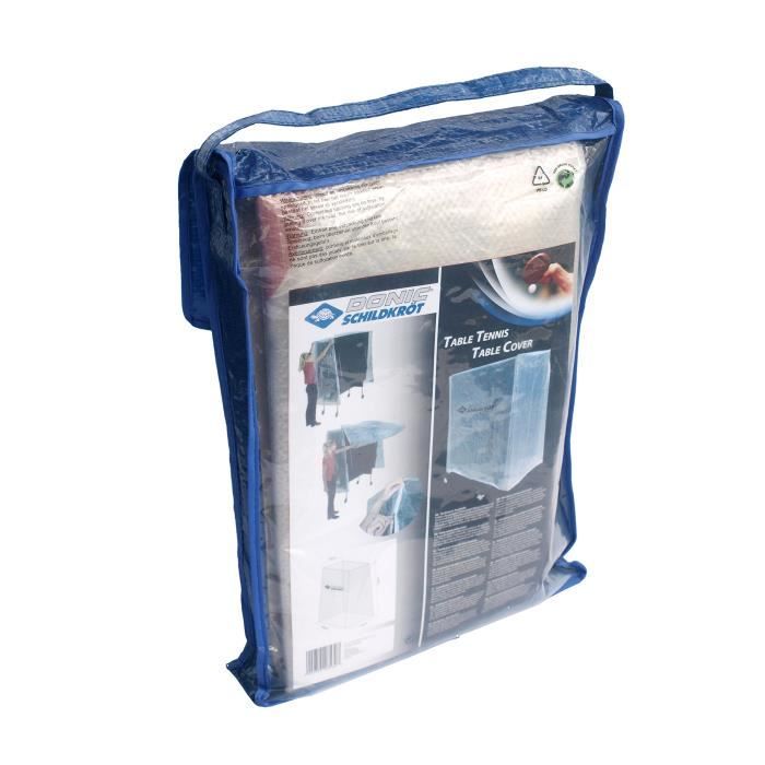 Housse Universelle Transparente Pour Table De Tennis De Table Donic-Schildkröt – Dimensions 164x156 Cm, Protection Polyéthylène