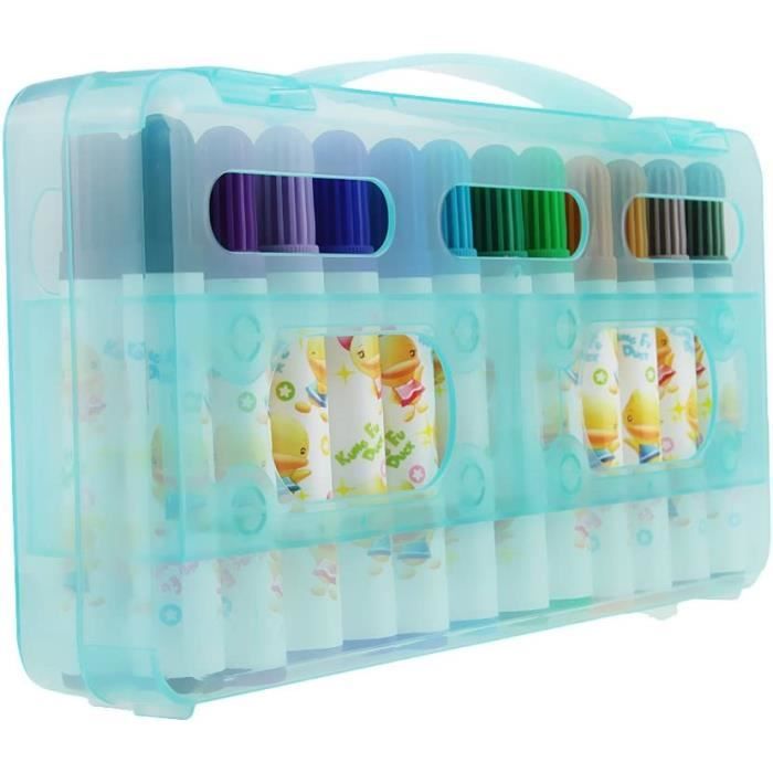 Basics Lot de 24 stylo-billes rétractables, Couleurs assorties
