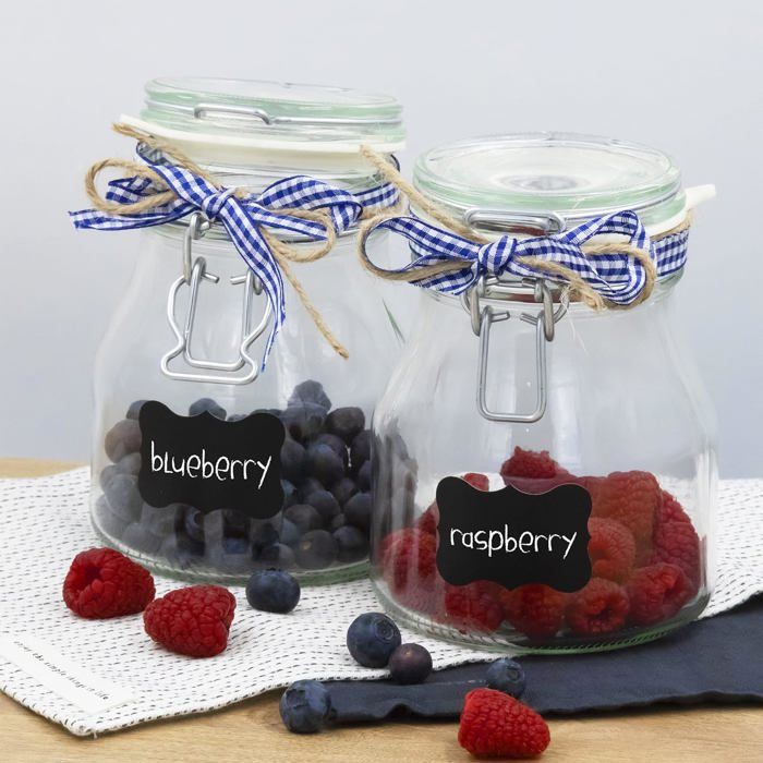 Lot de 9 bocaux en verre avec couvercle | Je commande ! | home24