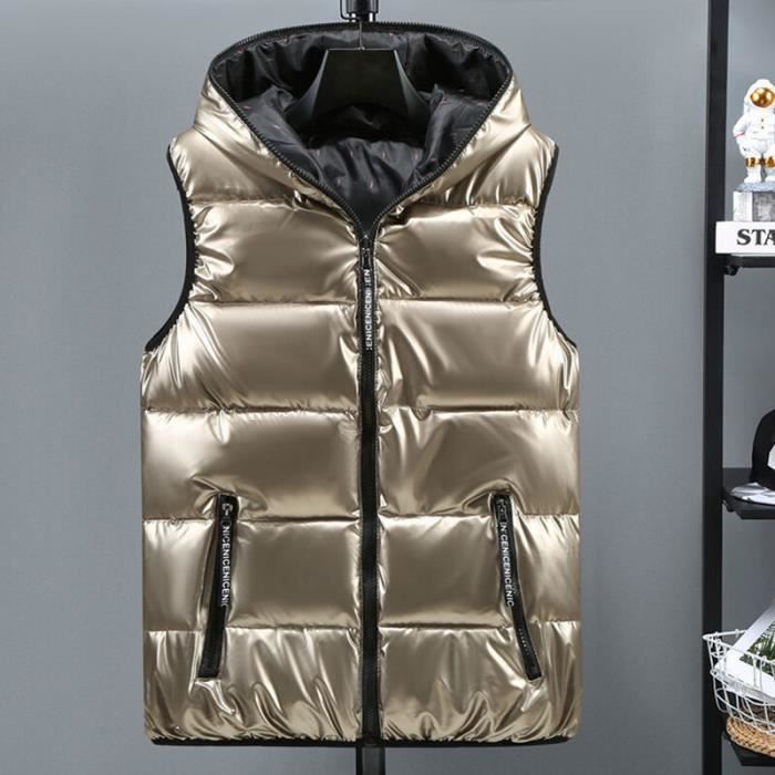 Gilet brillant femme hotsell
