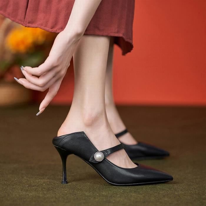 Escarpin cuir online souple