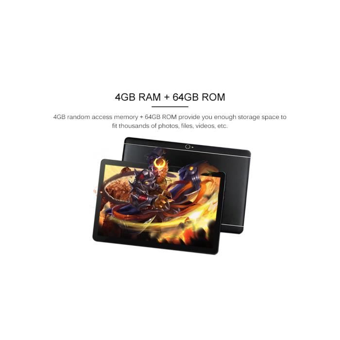 10.1po Tablette Tactile Tablette PC Android 7.01