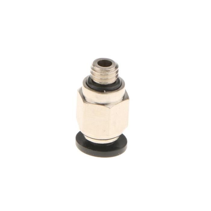 2 Raccordi Pneumatici PC4-M5 Per Stampante 3D XYZ Da Vinci Jr 1.0 / Mini - Ottone - Foto 2