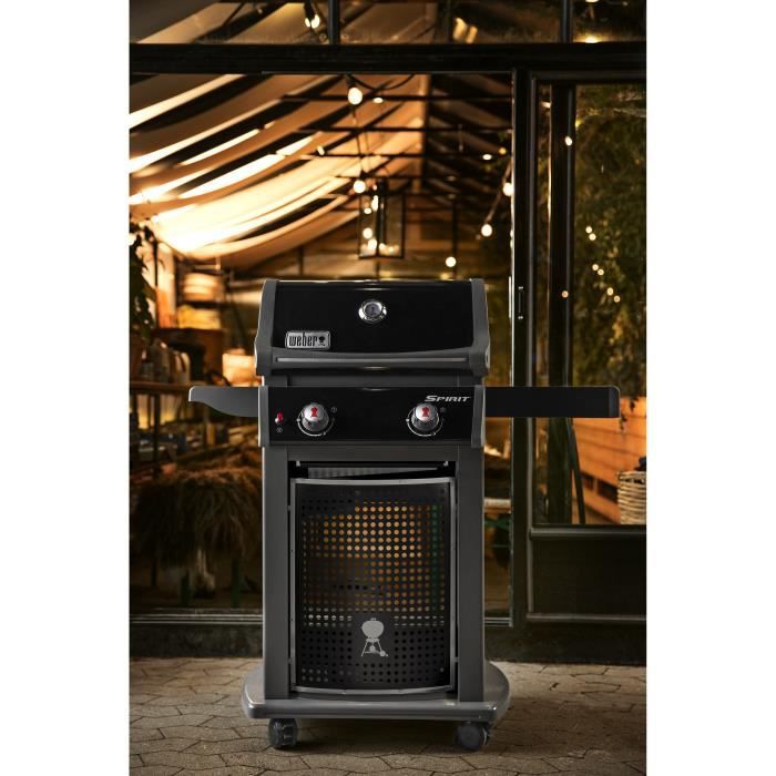 WEBER Barbecue gaz Spirit EO 210 Noir Cdiscount Jardin