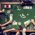 Mélangeur de cartes automatique Relaxdays - 2 jeux - Noir-brun - pour Poker et Casino-2