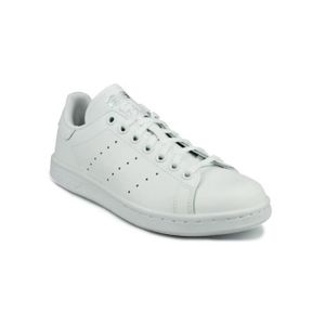 baskets blanches bi matière adidas neo