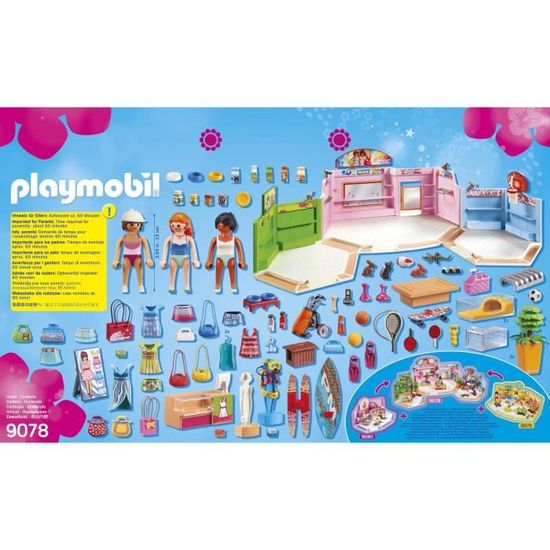 playmobil la galerie marchande