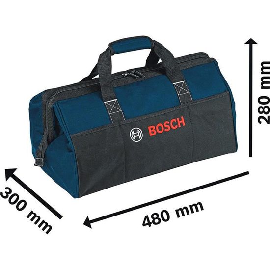 Sac tissu à outils taille moyenne modèle Africa - BOSCH - 1619BZ0100 - Bricolage