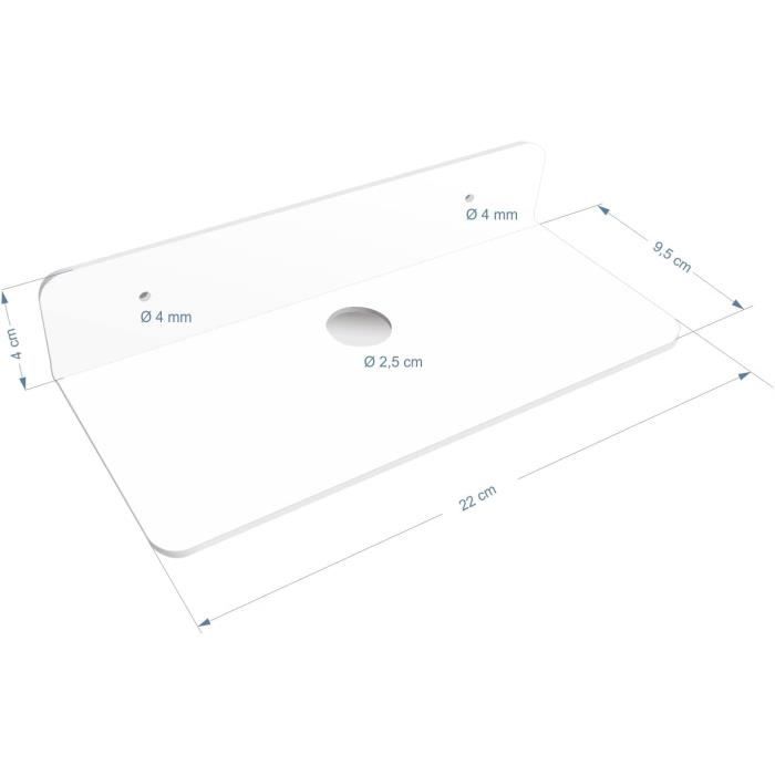 ACRYLIQUE TRANSPARENT SOCIÉTÉ Bureau Casier Pour Téléphone Portable EUR