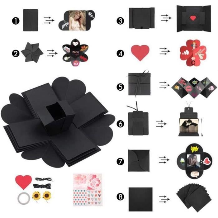 Boîte Surprise Explosion DIY - MeoZynxadril (Cadeau Créatif)