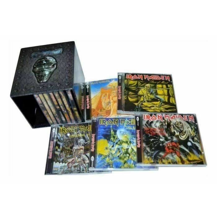 Iron Maiden 15 CD Eddie Box Set - Edition limitée - Excellent état