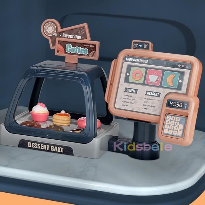 Machine à café pour enfants, ensemble de jouets de cuisine, Simulation  de