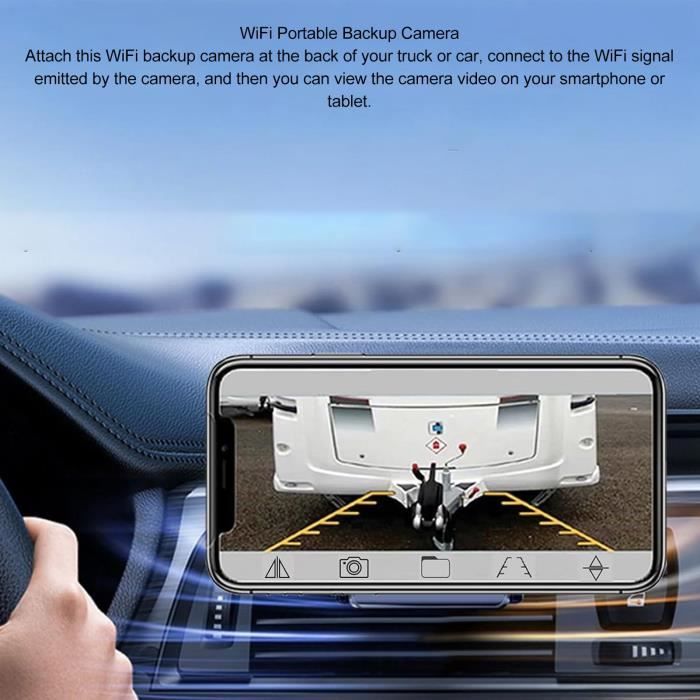 Caméra De Recul Sans Fil Pour Chariot Élévateur - Écran 7" HD 1080p, Magnétique, IP69K - Sécurité Manutention