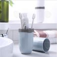 Brosse à dents de voyage ne prend pas de place simple tasse de lavage dentifrice ensemble portable voyage en plein air boîte de rang-3
